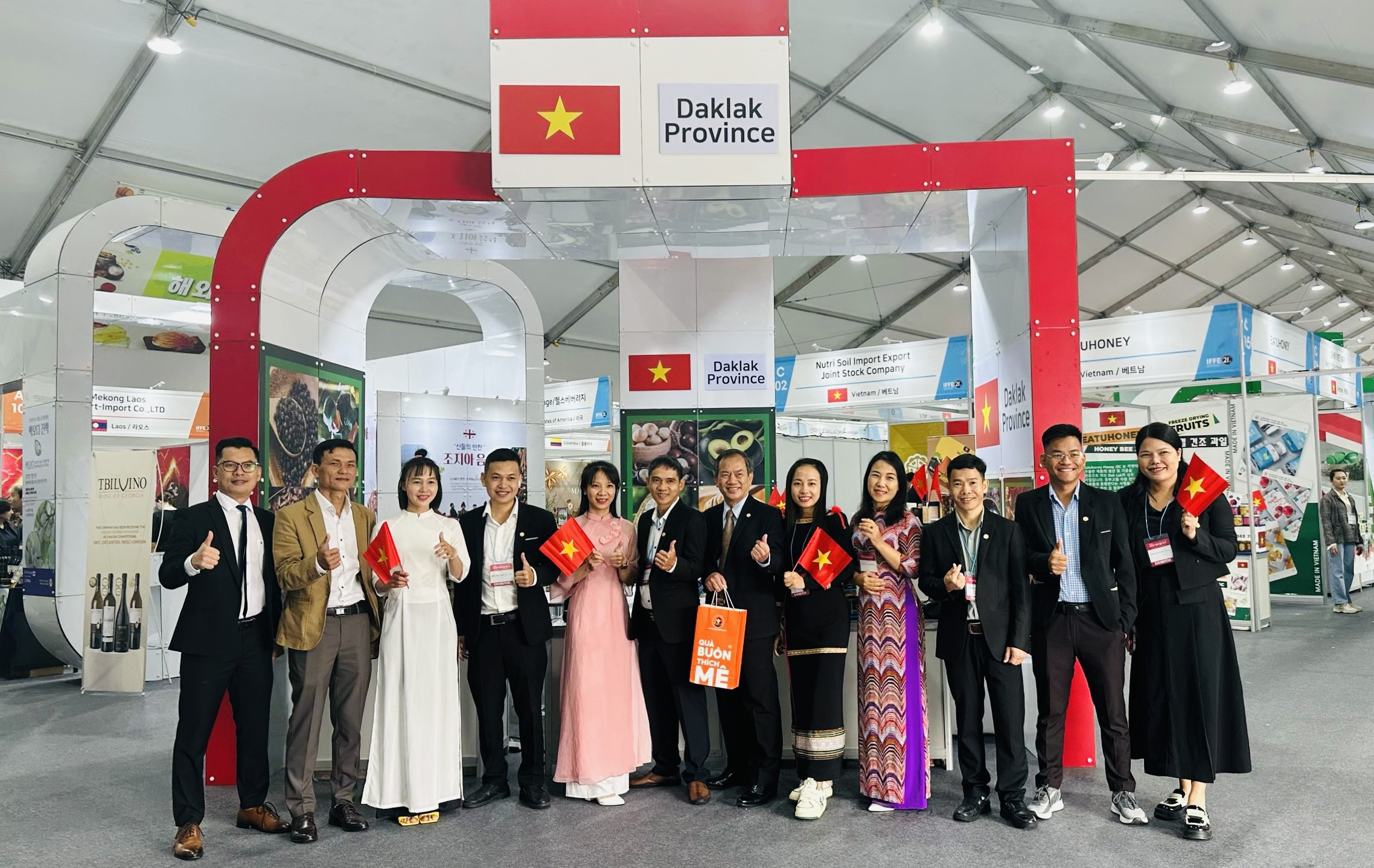 Doanh nghiệp Đắk Lắk quảng bá xúc tiến thương mại tại tỉnh Jeollabuk, Hàn Quốc