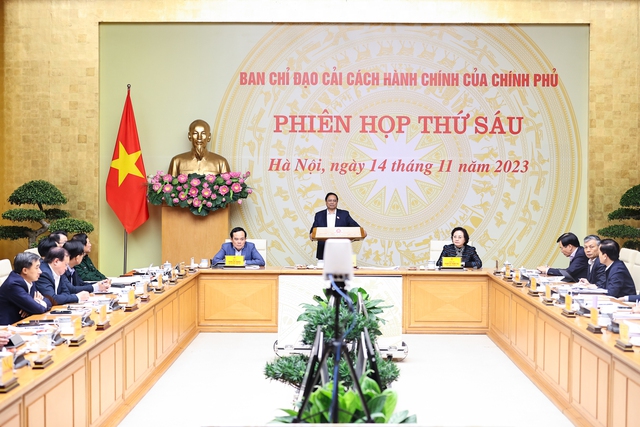 Thủ tướng Phạm Minh Chính: Cải cách thể chế là nền tảng, cải cách thủ tục là trọng tâm, cải cách công vụ là động lực
