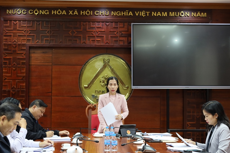 Ban Pháp chế thẩm tra các nội dung trình Kỳ họp thứ Bảy, HĐND tỉnh