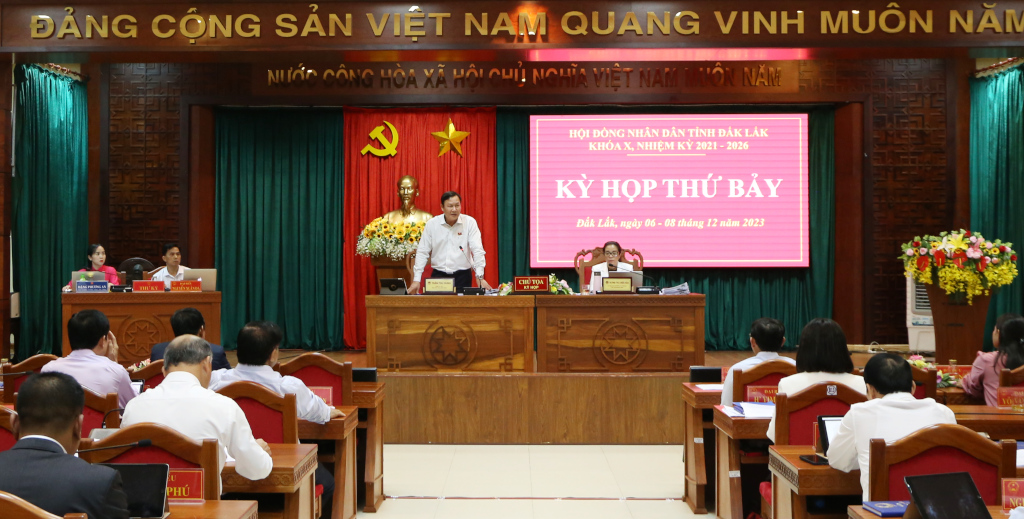 Kỳ họp thứ Bảy, HĐND tỉnh khóa X: Xem xét, đánh giá các báo cáo, tờ trình và dự thảo nghị quyết quan trọng