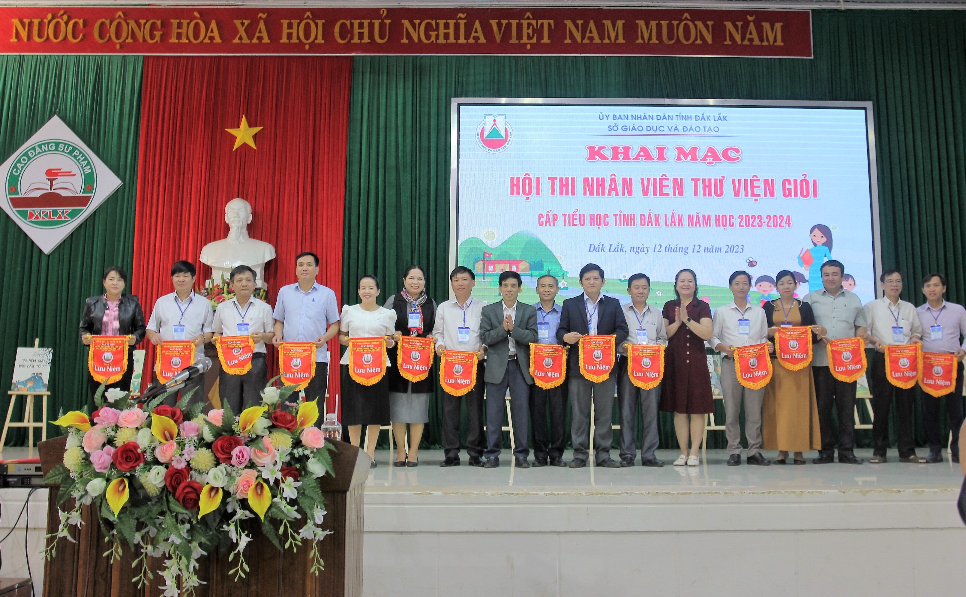 Khai mạc Hội thi Nhân viên thư viện giỏi cấp tiểu học năm học 2023-2024