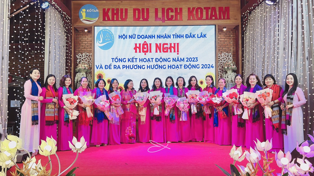 Hội Nữ doanh nhân tỉnh Đắk Lắk tổng kết hoạt động năm 2023