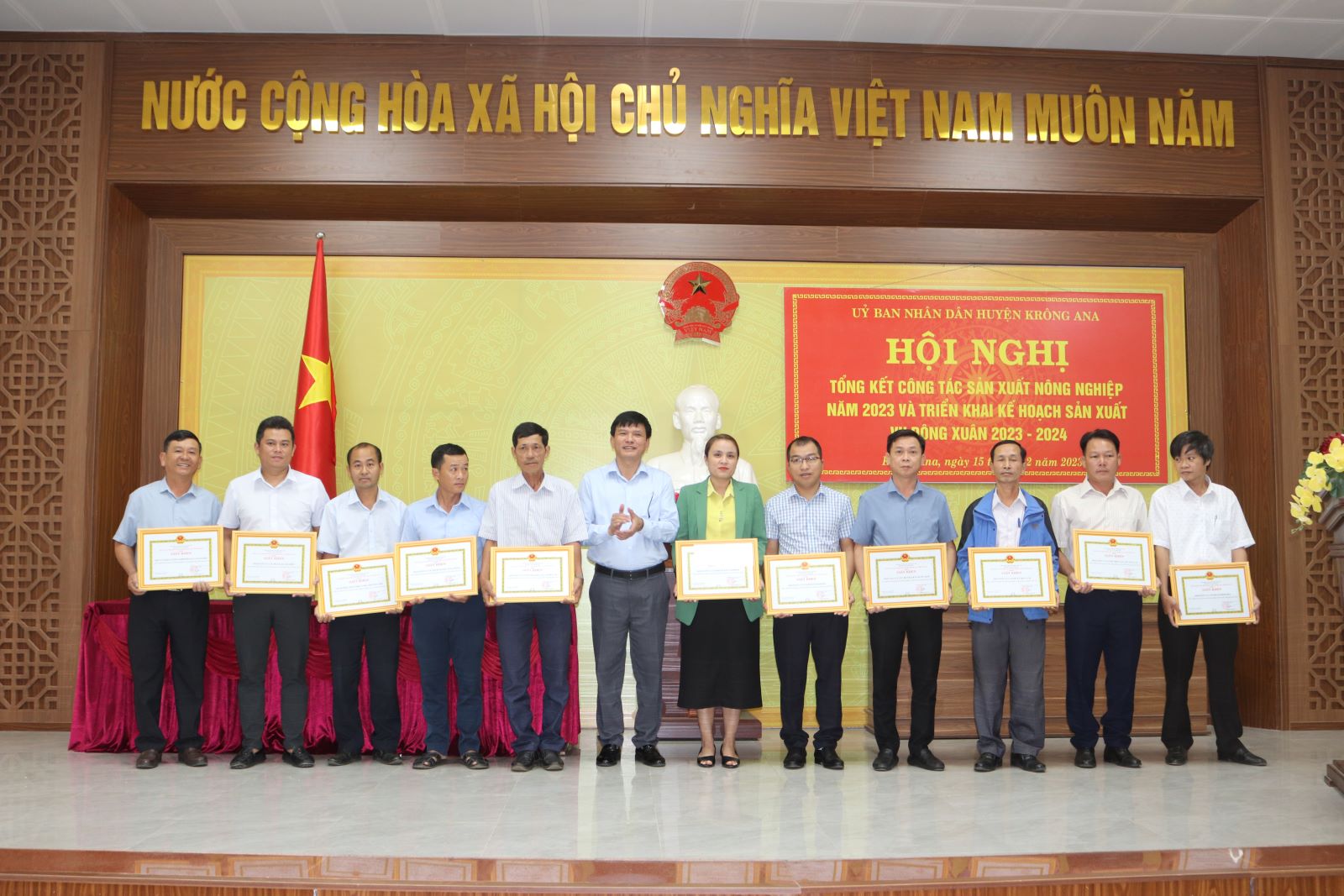 Huyện Krông Ana triển khai kế hoạch sản xuất vụ Đông Xuân 2023-2024