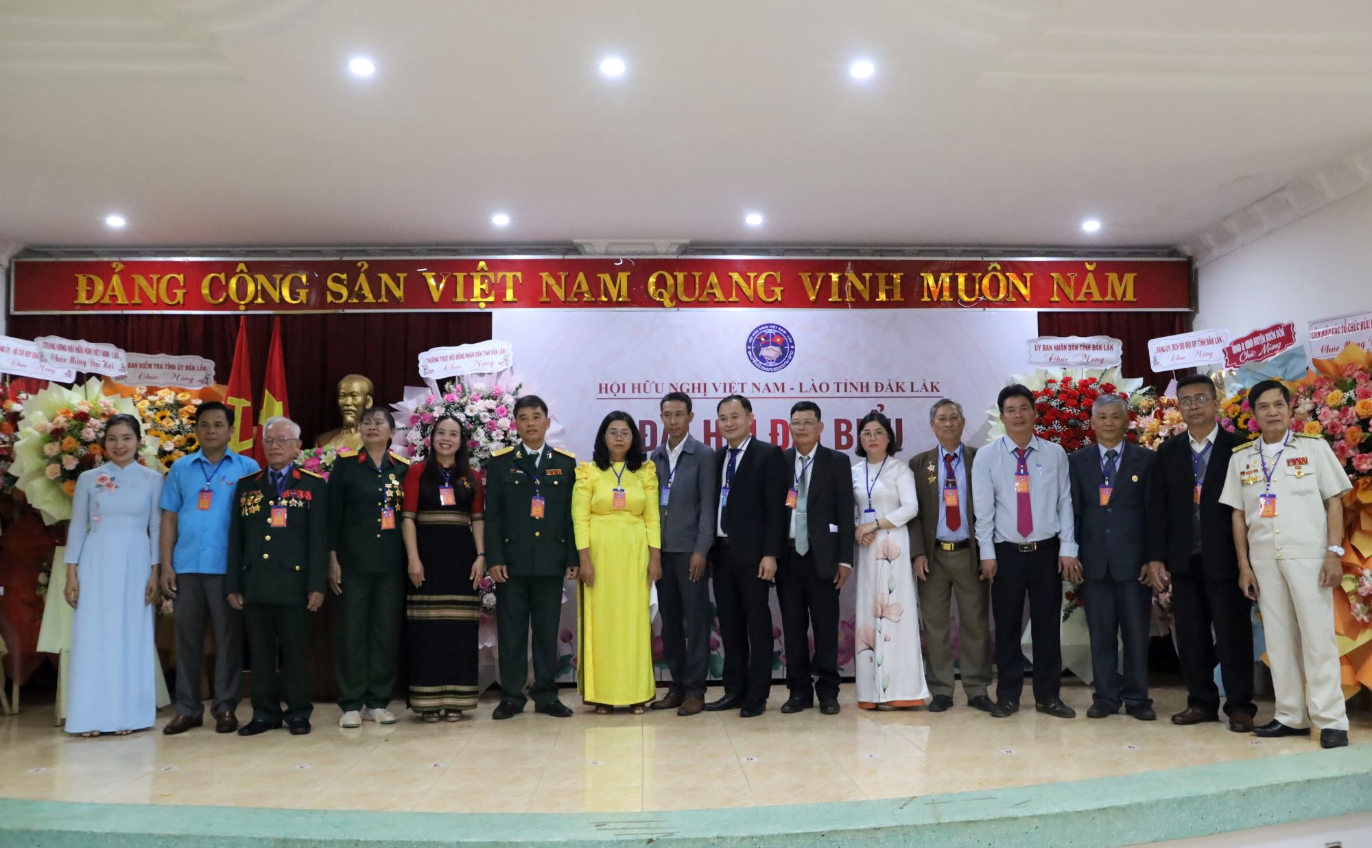 Đại hội đại biểu Hội Hữu nghị Việt Nam – Lào tỉnh Đắk Lắk lần thứ IV, nhiệm kỳ 2023-2028