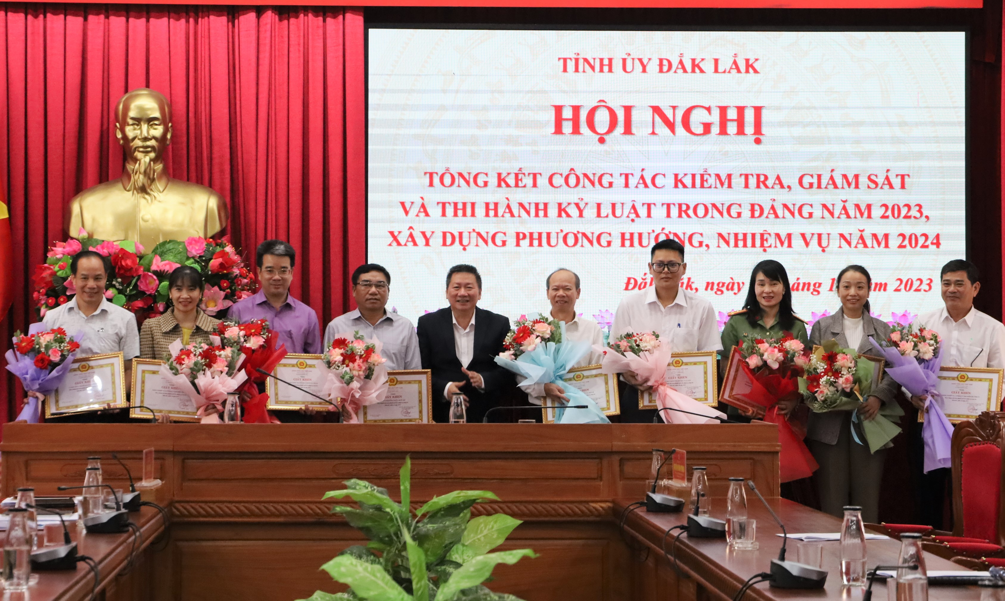 Tổng kết công tác kiểm tra, giám sát và thi hành kỷ luật trong Đảng năm 2023