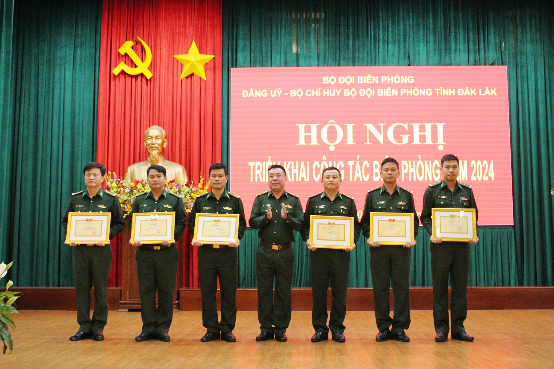 Bộ đội Biên phòng tỉnh Đắk Lắk triển khai công tác biên phòng và phát động thi đua quyết thắng năm 2024