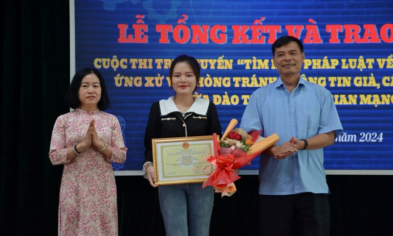 36 thí sinh đạt giải Cuộc thi trực tuyến “Tìm hiểu pháp luật về an ninh mạng”