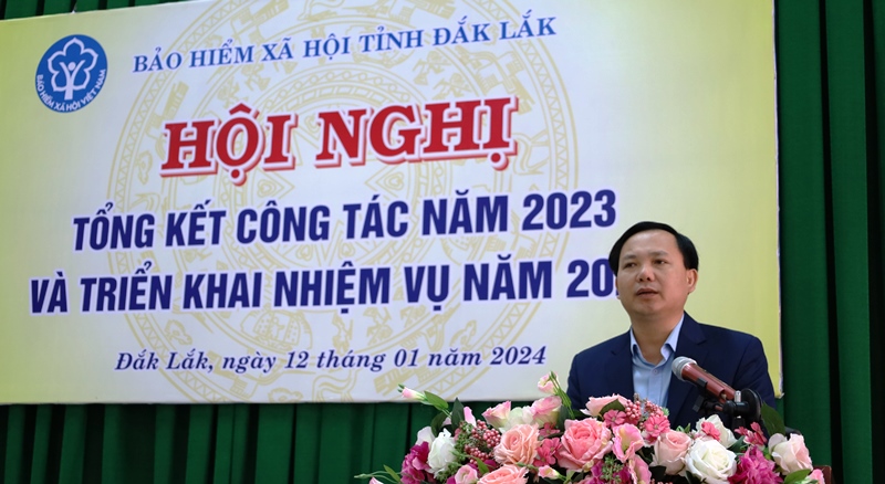 Bảo hiểm xã hội tỉnh triển khai nhiệm vụ năm 2024