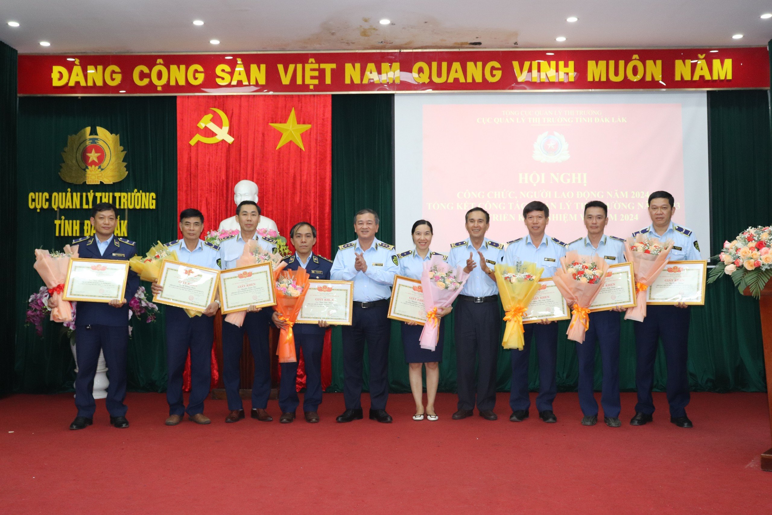 Cục Quản lý thị trường tỉnh Đắk Lắk triển khai nhiệm vụ năm 2024