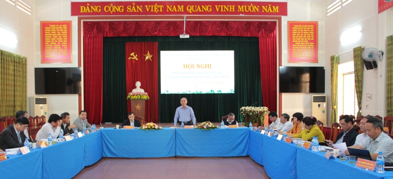 Hội nghị Ban Chấp hành Đảng bộ Khối các cơ quan và doanh nghiệp tỉnh lần thứ 16