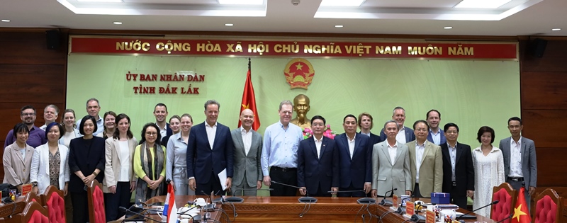 Đức Vua và Hoàng hậu Vương quốc Hà Lan sẽ thăm Đắk Lắk vào cuối tháng 3 năm 2024