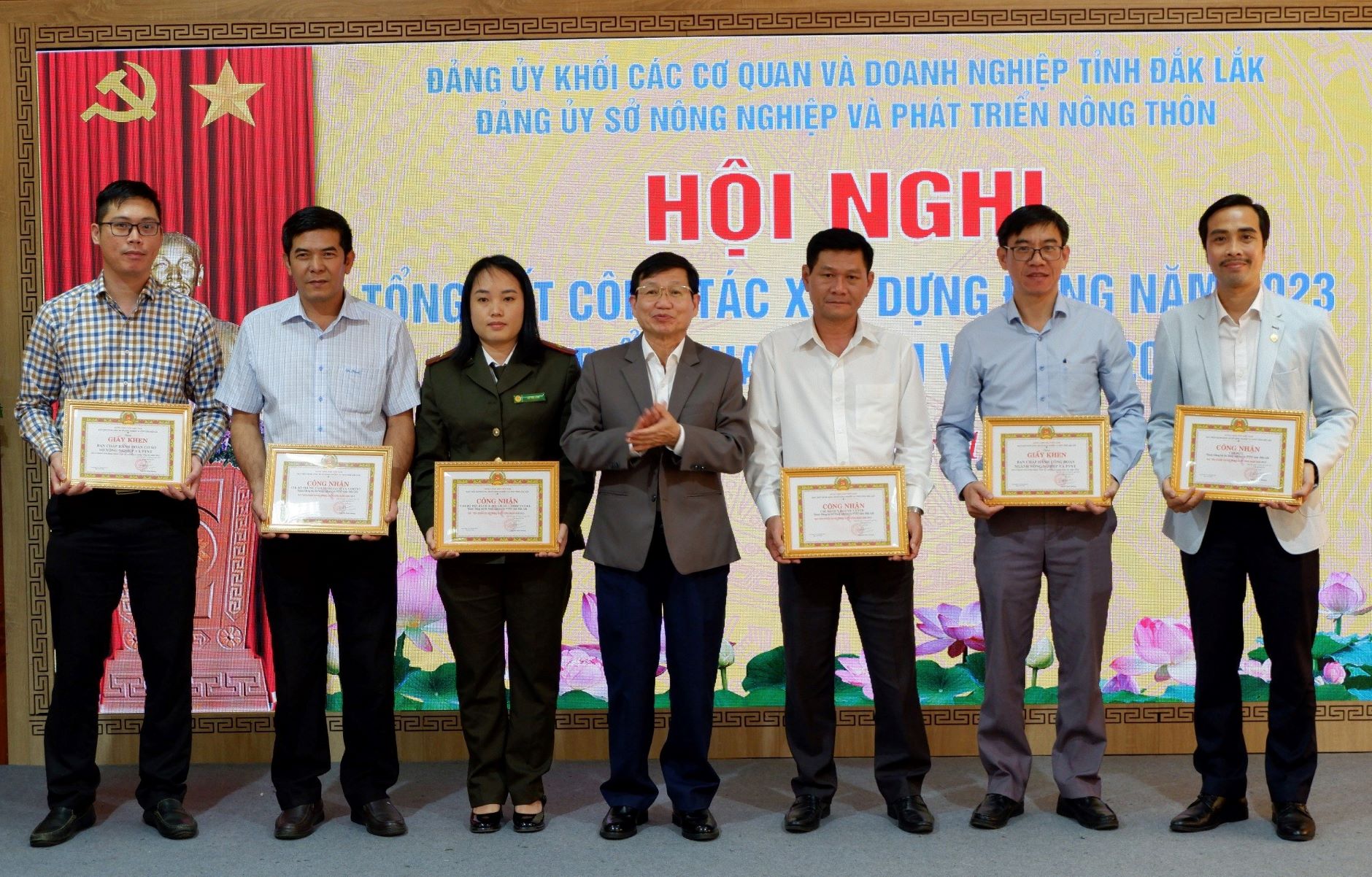 Sở Nông nghiệp và Phát triển nông thôn triển khai công tác xây dựng Đảng năm 2024