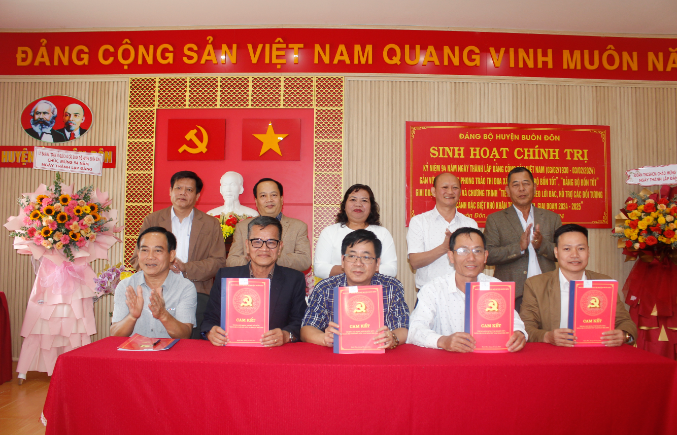Sinh hoạt chính trị nhân kỷ niệm 94 năm thành lập Đảng Cộng sản Việt Nam