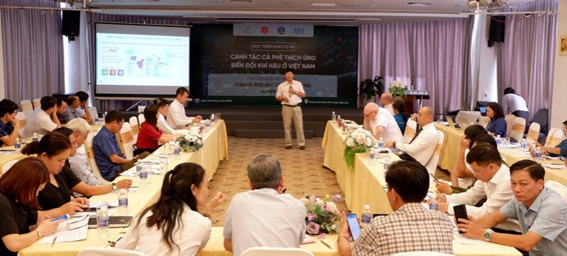 8.000 hộ dân hưởng lợi từ Dự án canh tác cà phê thích ứng với biến đổi khí hậu ở Việt Nam