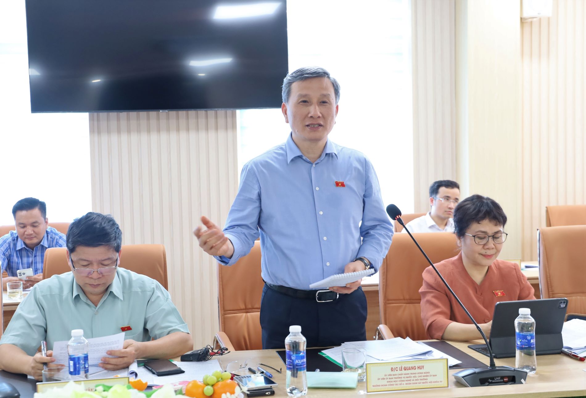 Đoàn giám sát của Quốc hội làm việc với Chi nhánh Ngân hàng Chính sách xã hội tỉnh Đắk Lắk