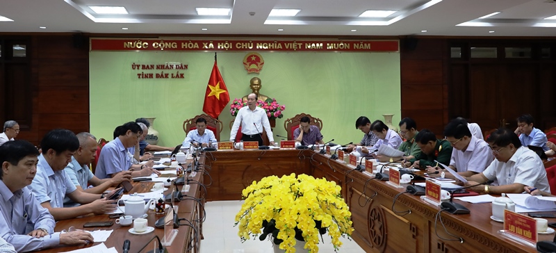 Phiên họp thành viên UBND tỉnh thông qua nhiều nội dung quan trọng