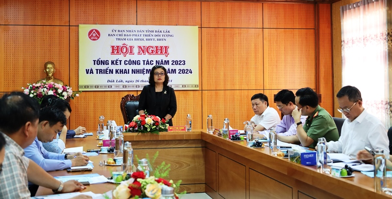 Phấn đấu trình Nghị quyết hỗ trợ mức đóng Bảo hiểm y tế cho người dân tộc thiểu số trong quý II năm 2024