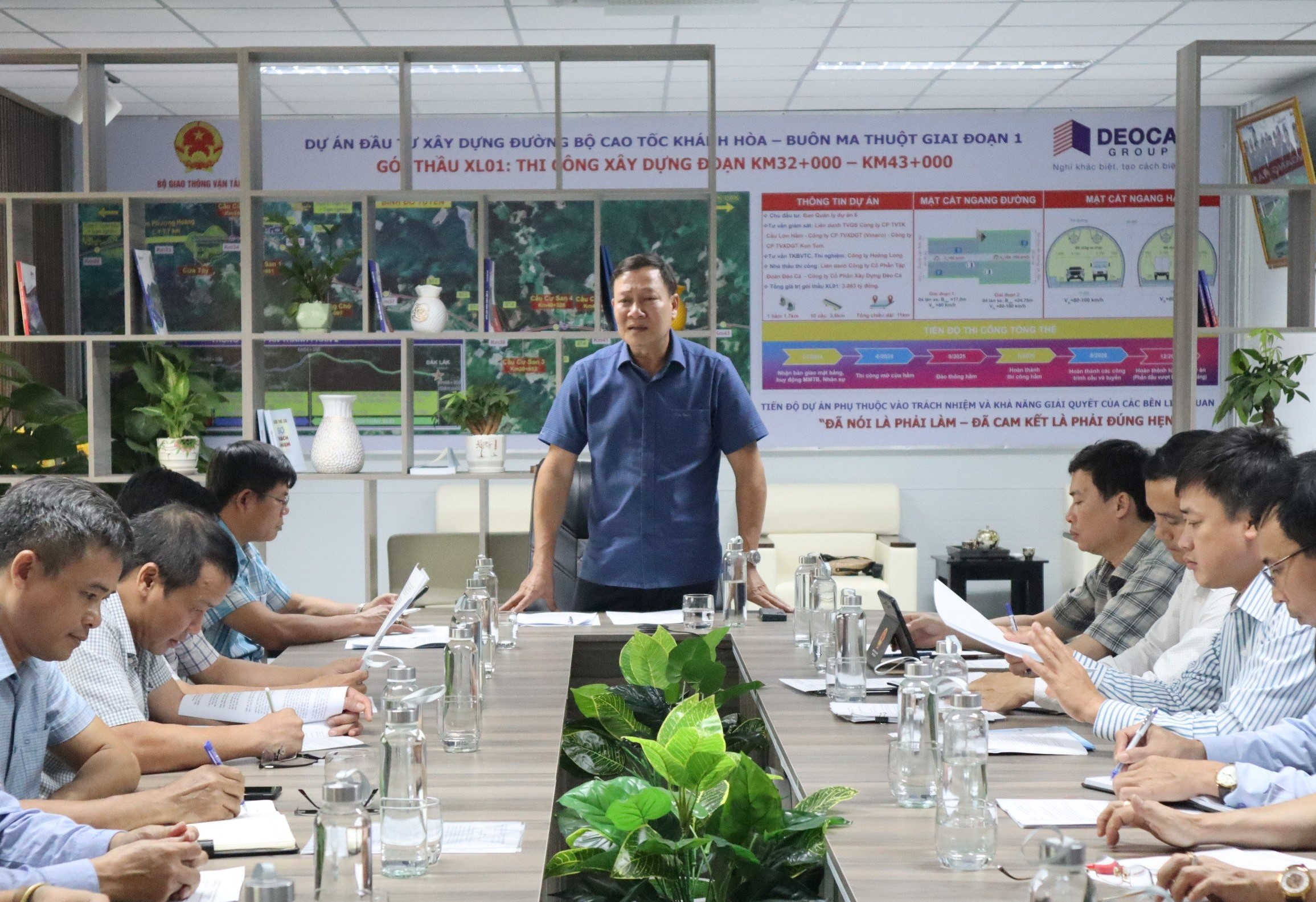 Đoàn giám sát HĐND tỉnh làm việc với UBND huyện M’Drắk về Dự án cao tốc Khánh Hòa – Buôn Ma Thuột
