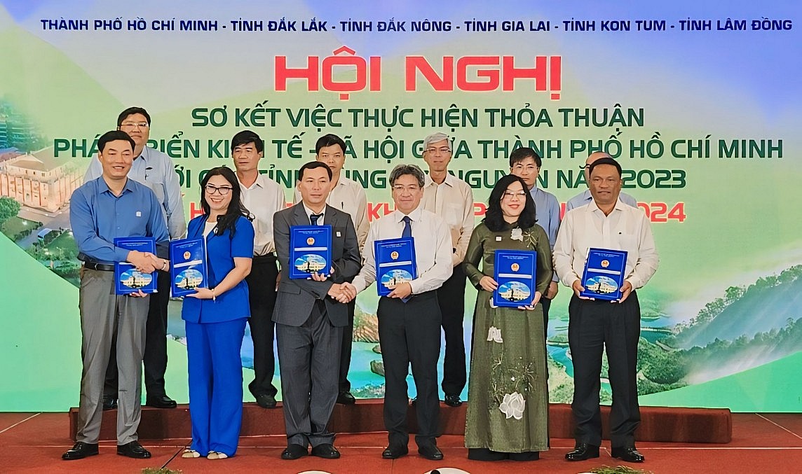 TP. Hồ Chí Minh ưu tiên hợp tác 5 lĩnh vực lợi thế với các tỉnh vùng Tây Nguyên giai đoạn 2024-2025