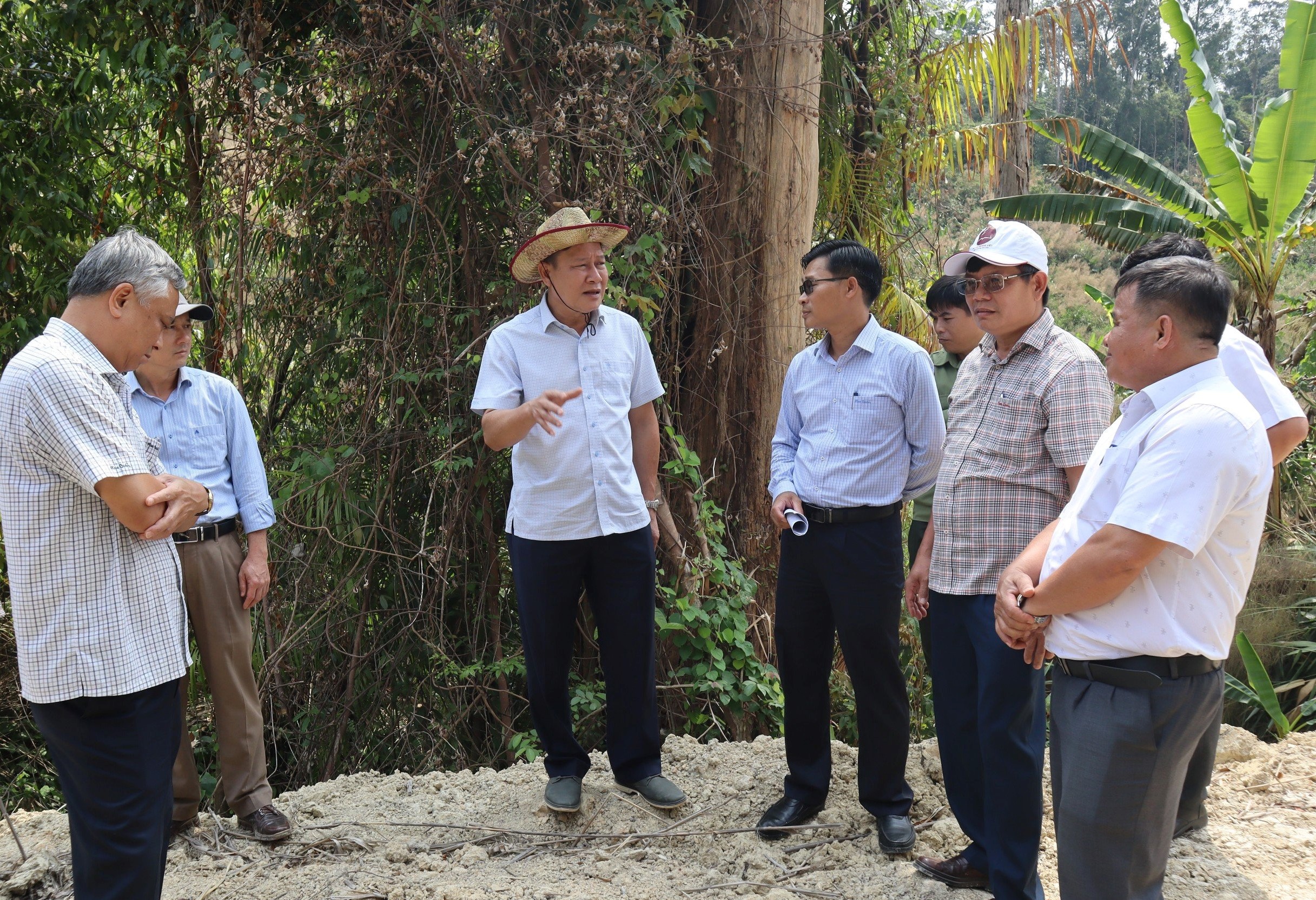 Đoàn giám sát HĐND tỉnh làm việc tại huyện Krông Bông về Dự án cao tốc Khánh Hòa – Buôn Ma Thuột