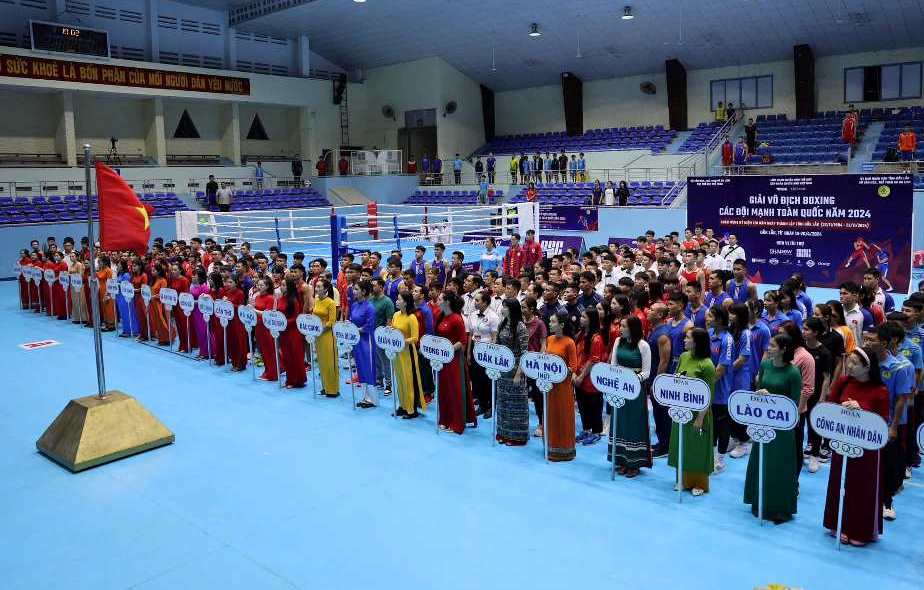 Khai mạc Giải vô địch boxing các đội mạnh toàn quốc năm 2024