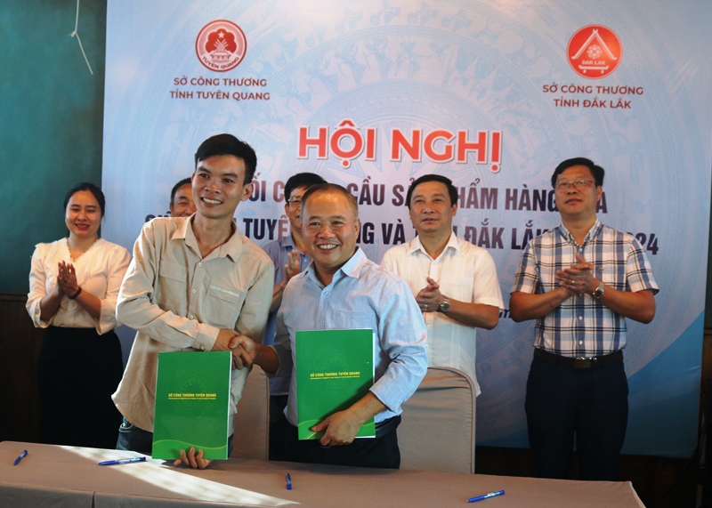 Doanh nghiệp tỉnh Tuyên Quang kết nối cung cầu hàng hóa tại Đắk Lắk