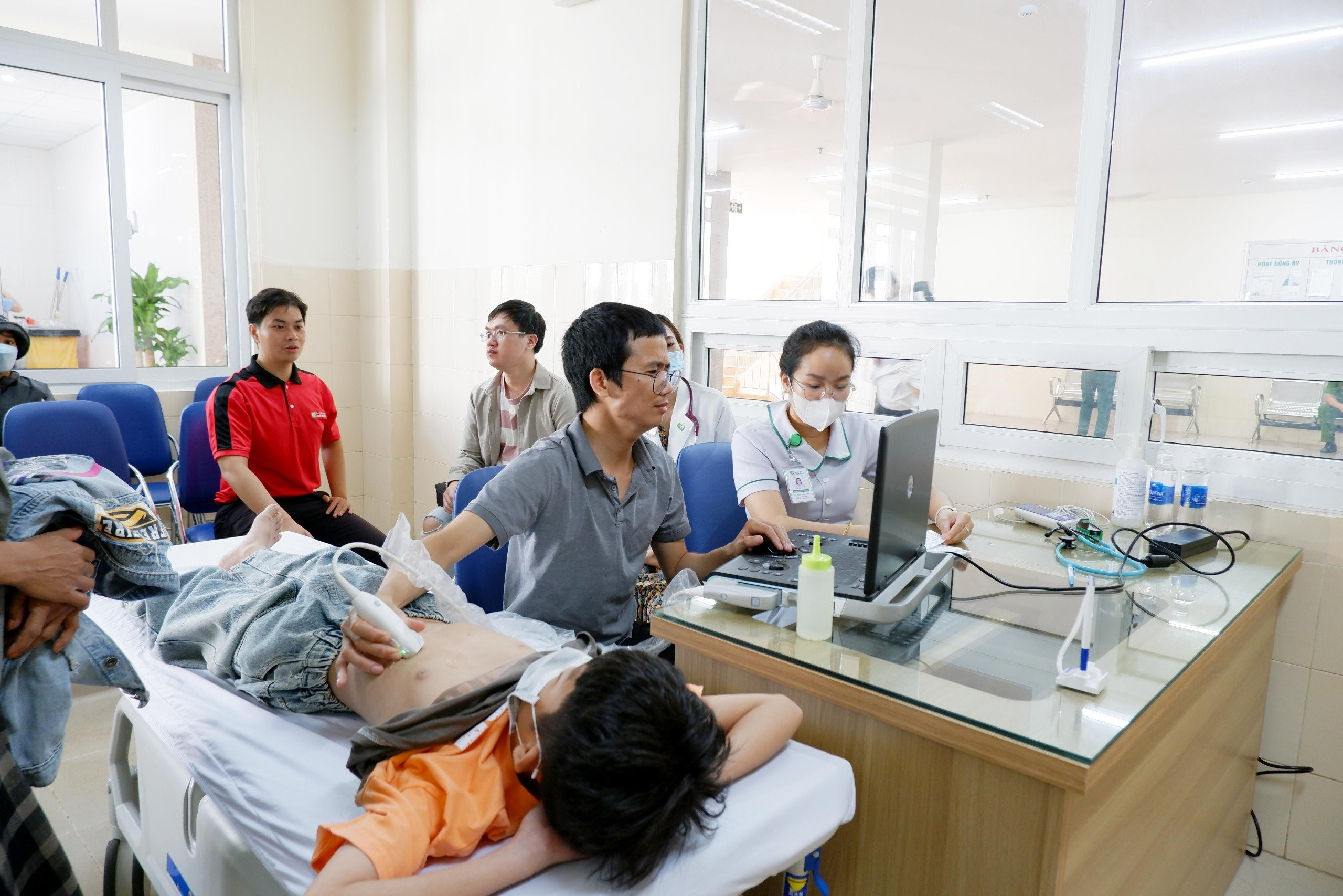 Hơn 250 trẻ em được sàng lọc miễn phí bệnh tim bẩm sinh tại Bệnh viện Đa khoa Thiện Hạnh