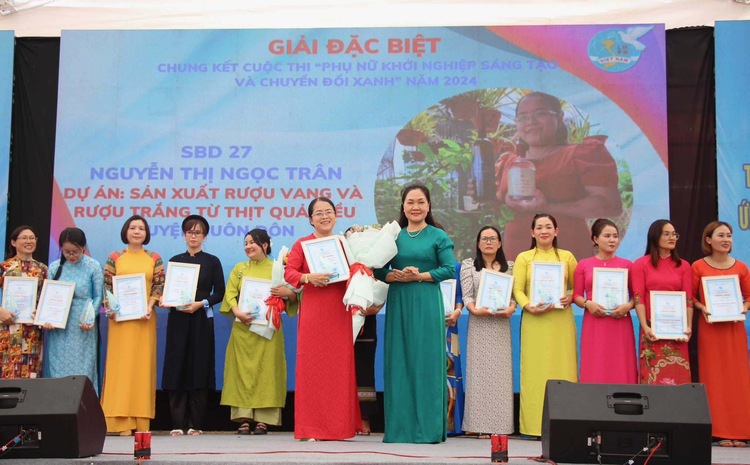 Trao giải Cuộc thi “Phụ nữ khởi nghiệp sáng tạo và chuyển đổi xanh” năm 2024
