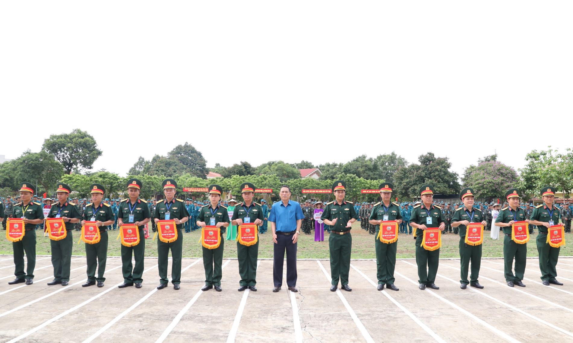 Khai mạc Hội thao thể dục thể thao quốc phòng năm 2024