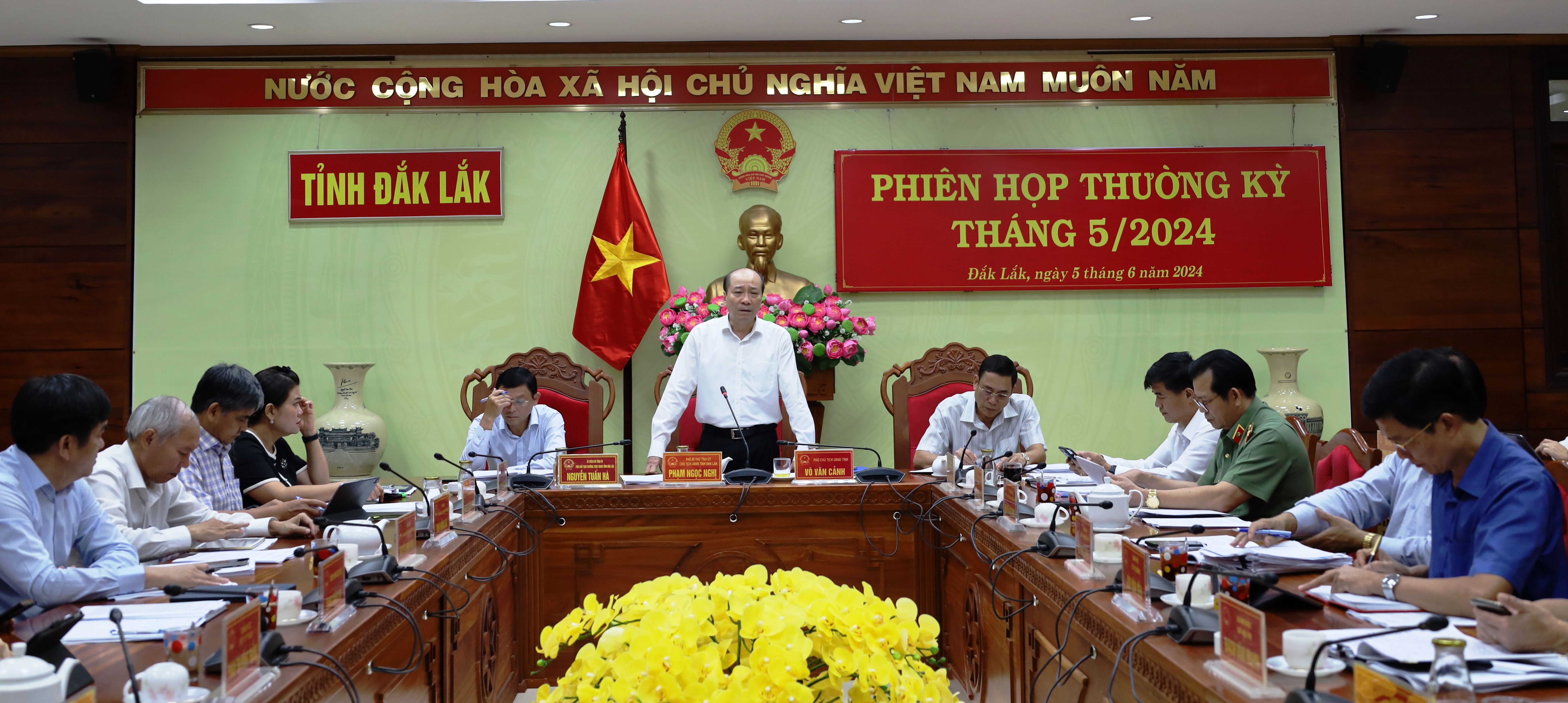 Phấn đấu hoàn thành chỉ tiêu phát triển kinh tế -xã hội 6 tháng đầu năm 2024