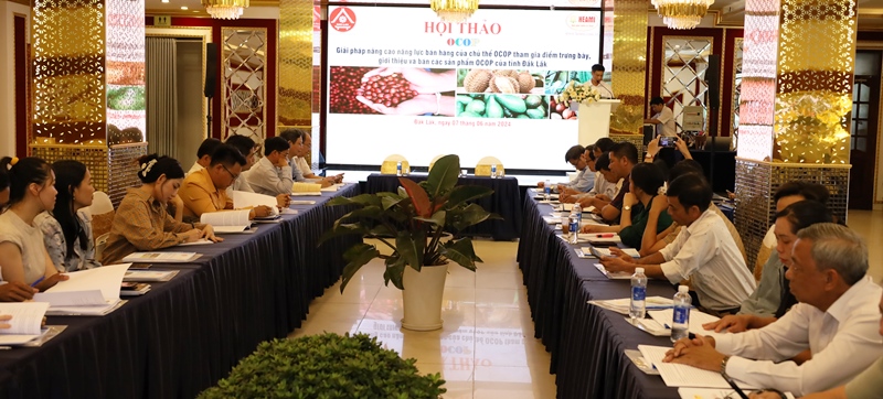 Nâng cao năng lực bán hàng của chủ thể OCOP tỉnh Đắk Lắk
