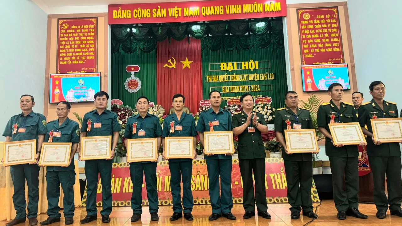 Đại hội thi đua quyết thắng lực lượng vũ trang huyện Ea H’Leo lần thứ XI, giai đoạn 2019 – 2024