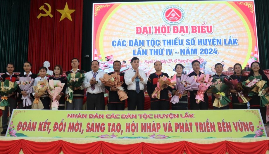 Đại hội đại biểu các dân tộc thiểu số huyện Lắk lần thứ IV năm 2024