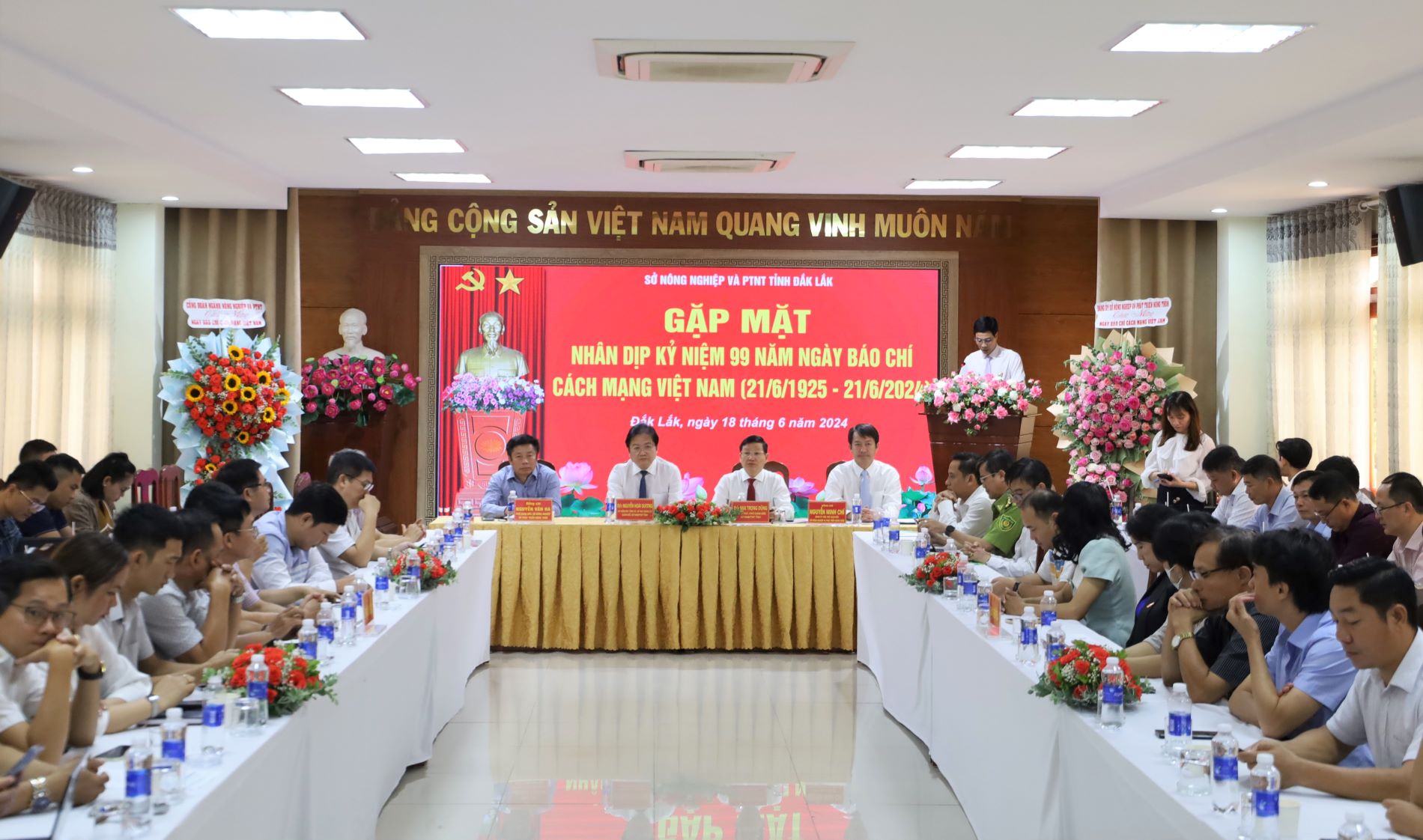 Sở Nông nghiệp và Phát triển nông thôn gặp mặt báo chí nhân Ngày Báo chí cách mạng Việt Nam