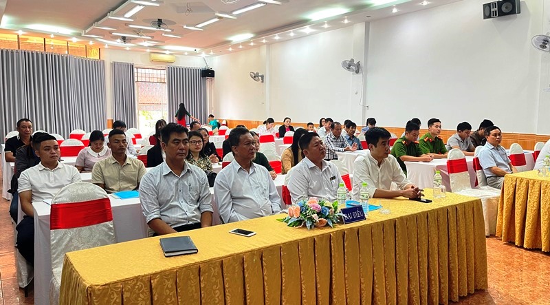 Tập huấn về phòng, chống cháy nổ và an toàn vệ sinh thực phẩm tại di tích