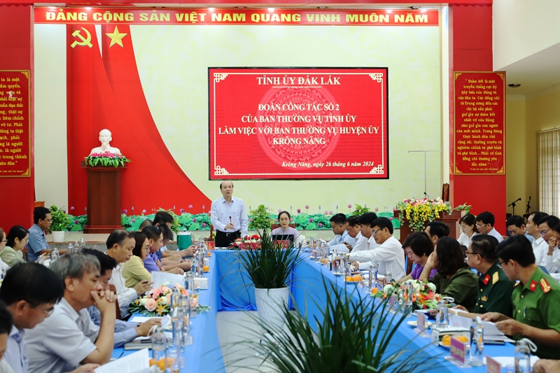 Huyện Krông Năng cần tập trung khai thác hiệu quả tiềm năng, nguồn lực của người dân