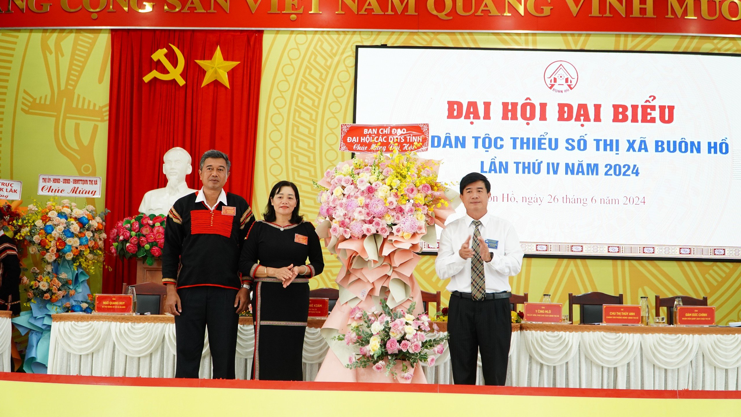 Đại hội đại biểu các dân tộc thiểu số thị xã Buôn Hồ lần thứ IV năm 2024