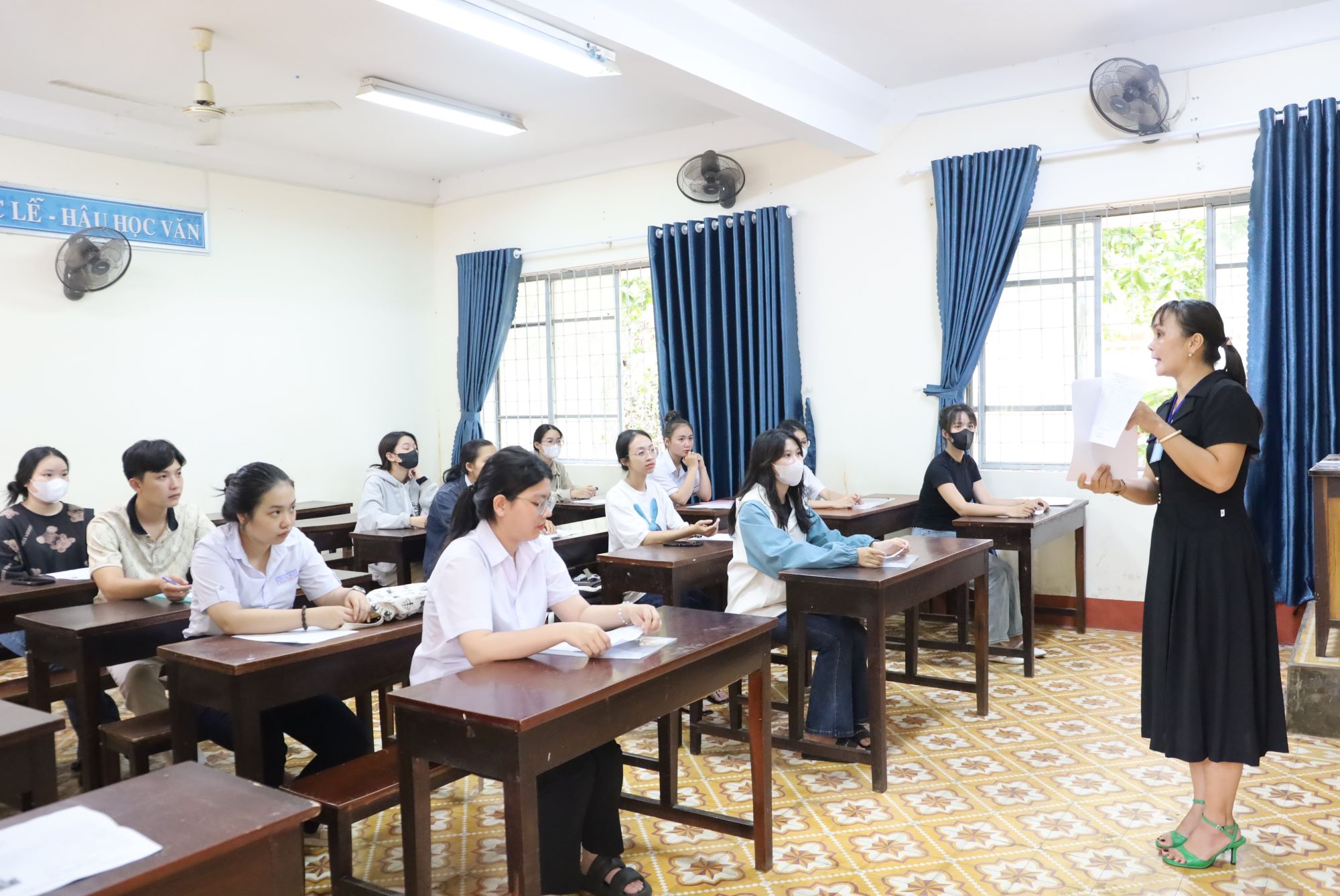 99,24% thí sinh đến làm thủ tục thi tốt nghiệp THPT năm 2024