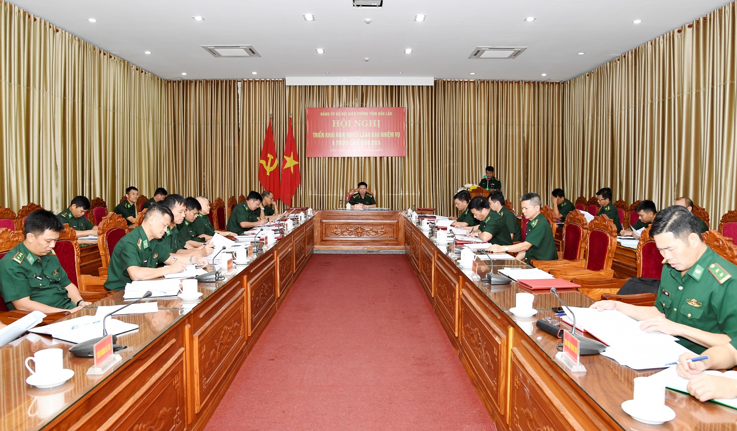 Đảng ủy Bộ đội Biên phòng tỉnh Đắk Lắk triển khai nghị quyết lãnh đạo nhiệm vụ 6 tháng cuối năm 2024