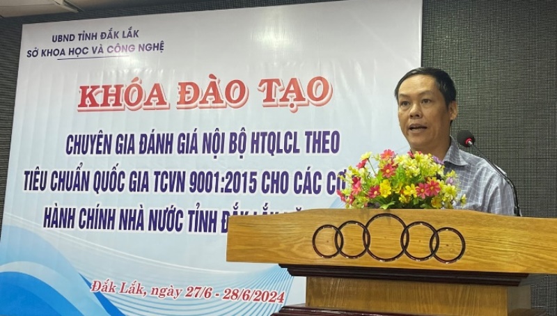 Đào tạo chuyên gia đánh giá nội bộ TCVN ISO 9001:2015 cho các cơ quan hành chính Nhà nước năm 2024