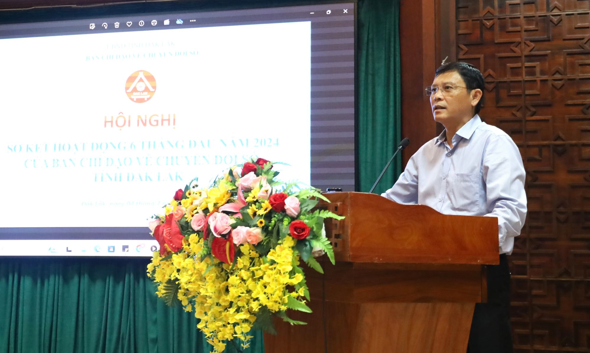 Ban Chỉ đạo Chuyển đổi số tỉnh Đắk Lắk sơ kết hoạt động 6 tháng đầu năm 2024