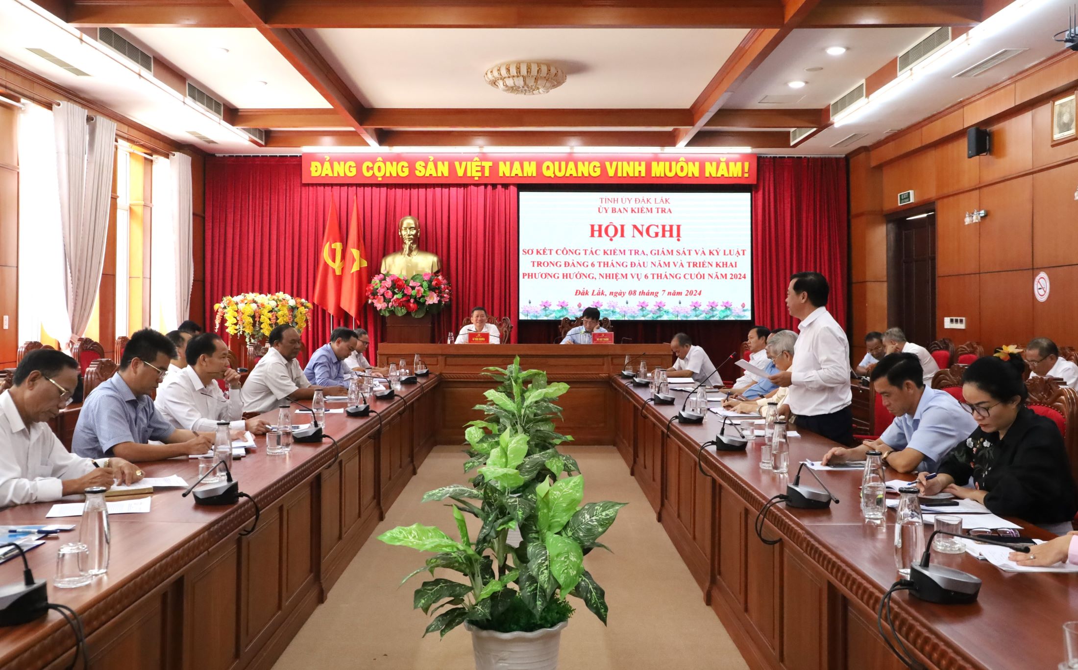 Ủy ban Kiểm tra Tỉnh ủy Đắk Lắk triển khai phương hướng, nhiệm vụ 6 tháng cuối năm 2024