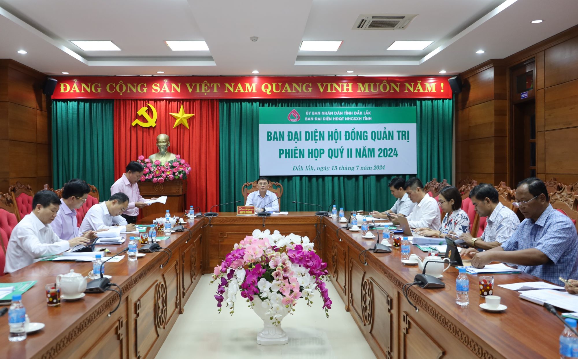 Ban đại diện Hội đồng quản trị Ngân hàng Chính sách xã hội tỉnh Đắk Lắk triển khai nhiệm vụ quý III/2024