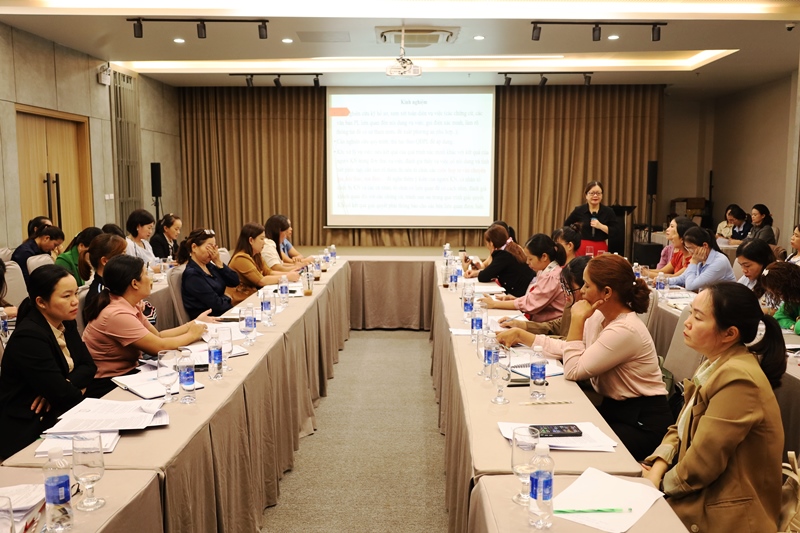 Tập huấn nâng cao năng lực giải quyết các vụ việc liên quan đến bạo lực, xâm hại phụ nữ, trẻ em cho cán bộ Hội Phụ nữ tại Đắk Lắk