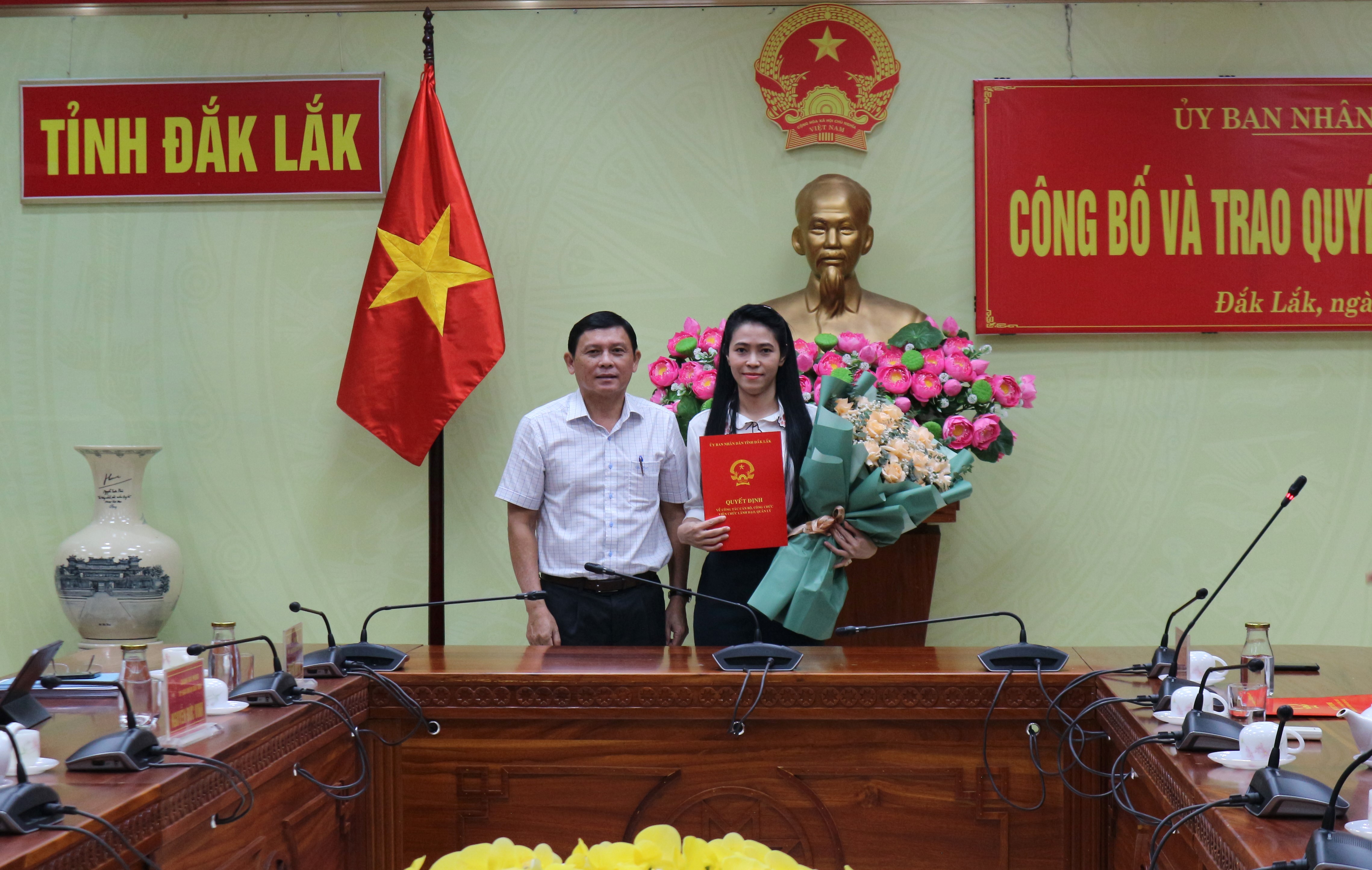 Bà Cao Như Khánh được bổ nhiệm giữ chức vụ Phó Chánh Văn phòng UBND tỉnh từ ngày 05/8/2024