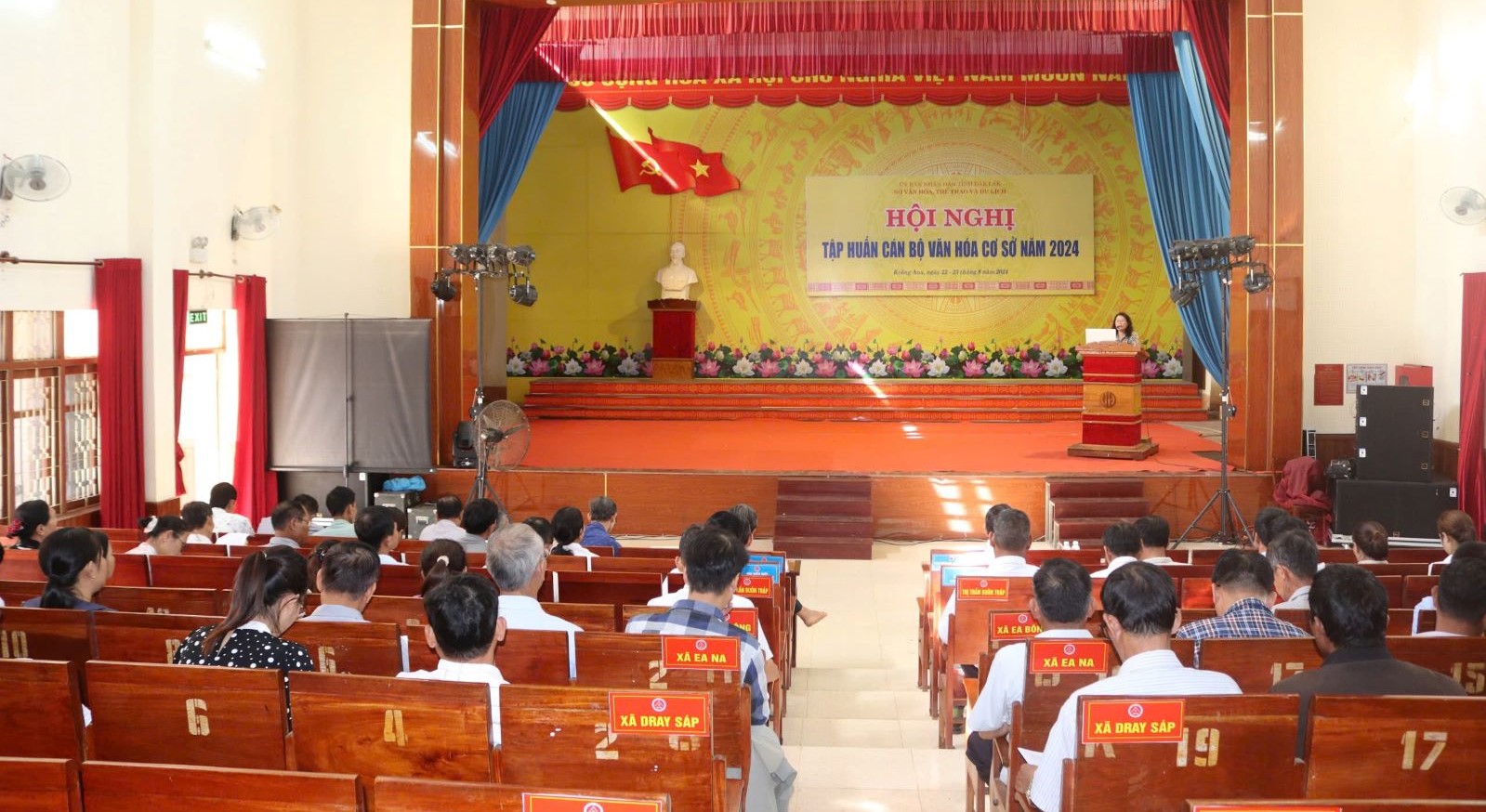 Hội nghị tập huấn cán bộ văn hóa cơ sở năm 2024 tại huyện Krông Ana