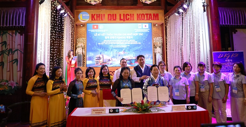 Hội Nữ Doanh nhân tỉnh Đắk Lắk và Hiệp hội Nữ Doanh nhân Bắc Gyeonggi – Hàn Quốc ký kết hợp tác giao thương