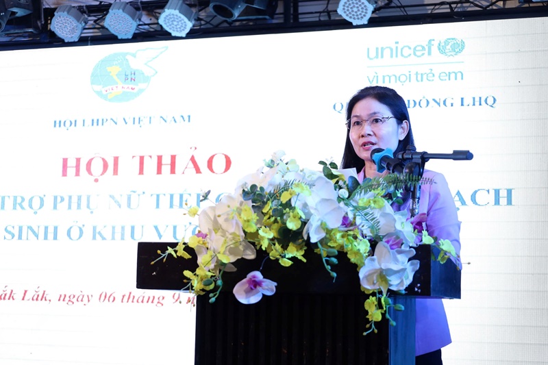 Hội thảo giải pháp hỗ trợ phụ nữ tiếp cận với nước sạch và vệ sinh ở khu vực nông thôn