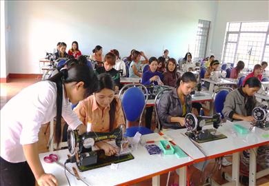 Tỷ lệ lao động nông thôn có việc làm sau khi học nghề đạt trên 74%