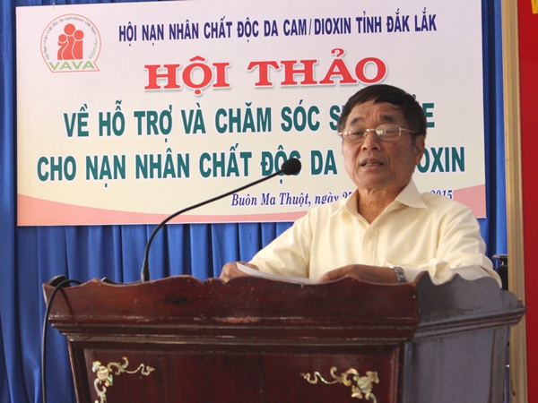 Hội thảo hỗ trợ và chăm sóc sức khỏe cho nạn nhân chất độc da cam/Dioxin.